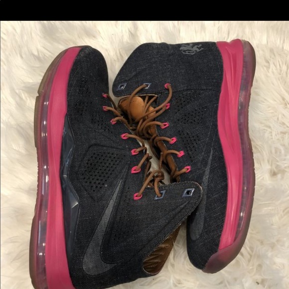 ⛔️sold⛔️Lebron X Ext Denim - Picture 6 of 6